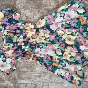 GAP Kids Colorful Abstract Skirt